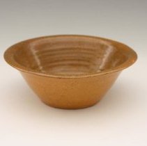 Bowl, orange by Ben Owen